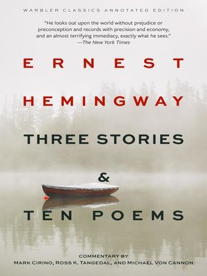 cover image of Three Stories & Ten Poems (Warbler Classics Annotated Edition)